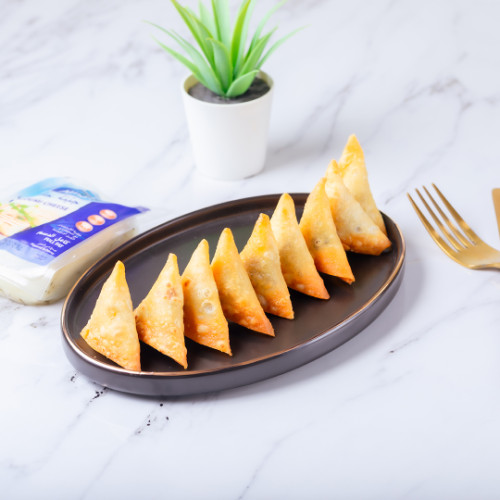 Samosa Halloumi Cheese