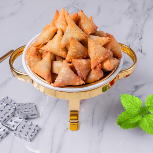Samosa Kiri Mint Cheese