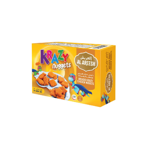 Al Areesh Breaded Krazy Chicken Nuggets – 500 g