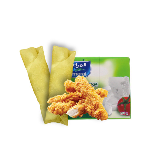 Feta Cheese With Zinger Roll